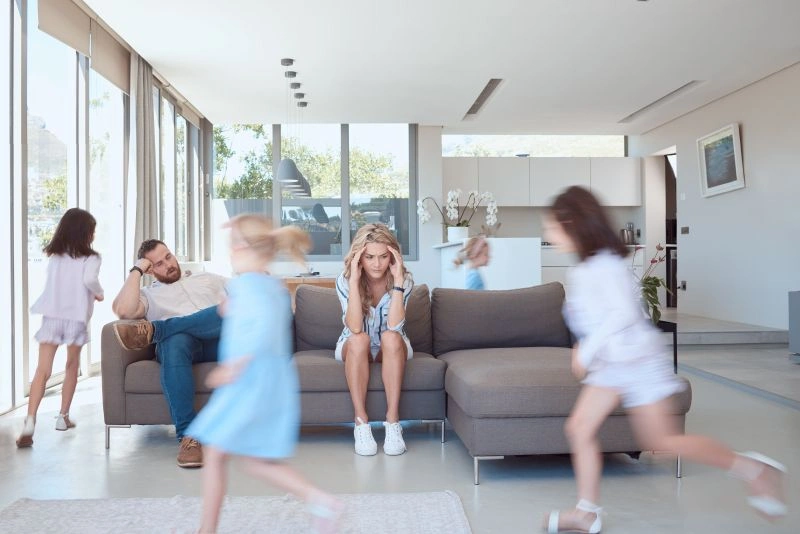 Parent stressed with chaotic home environment, a sign of ADHD misdiagnosed as bipolar.