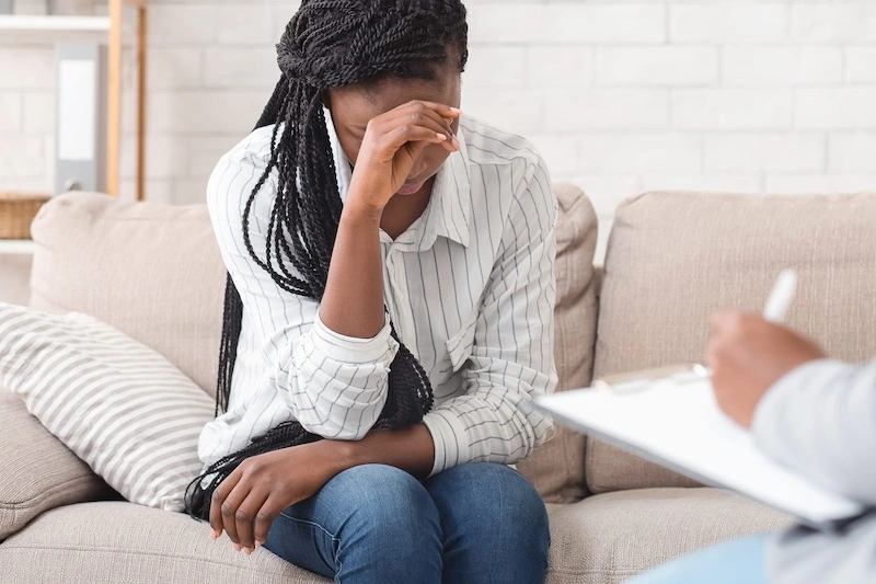 Having A Session With Blue Cross Blue Shield Psychiatrist