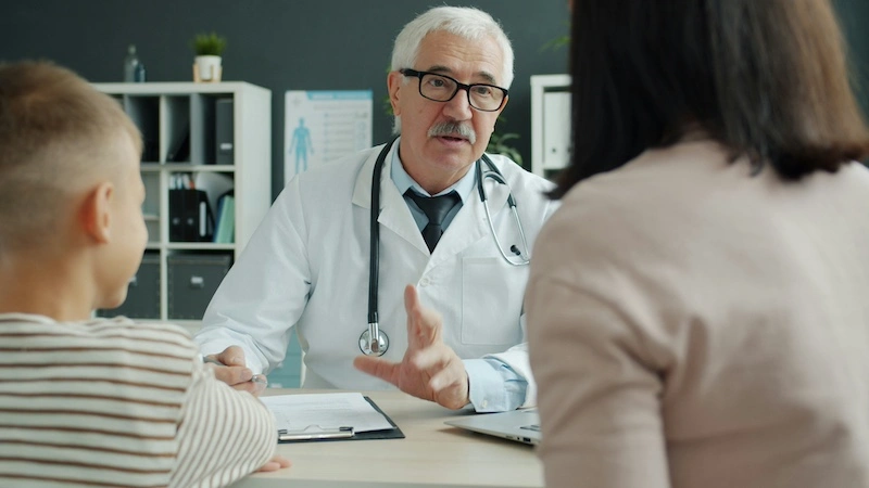 visiting a child psychiatrist