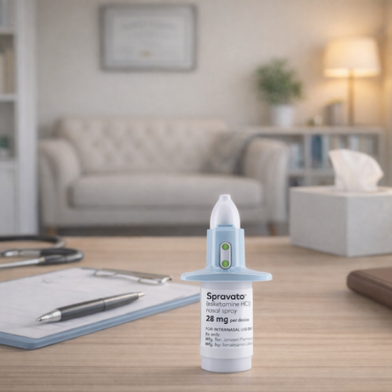 Spravato spray prescribed for TRD